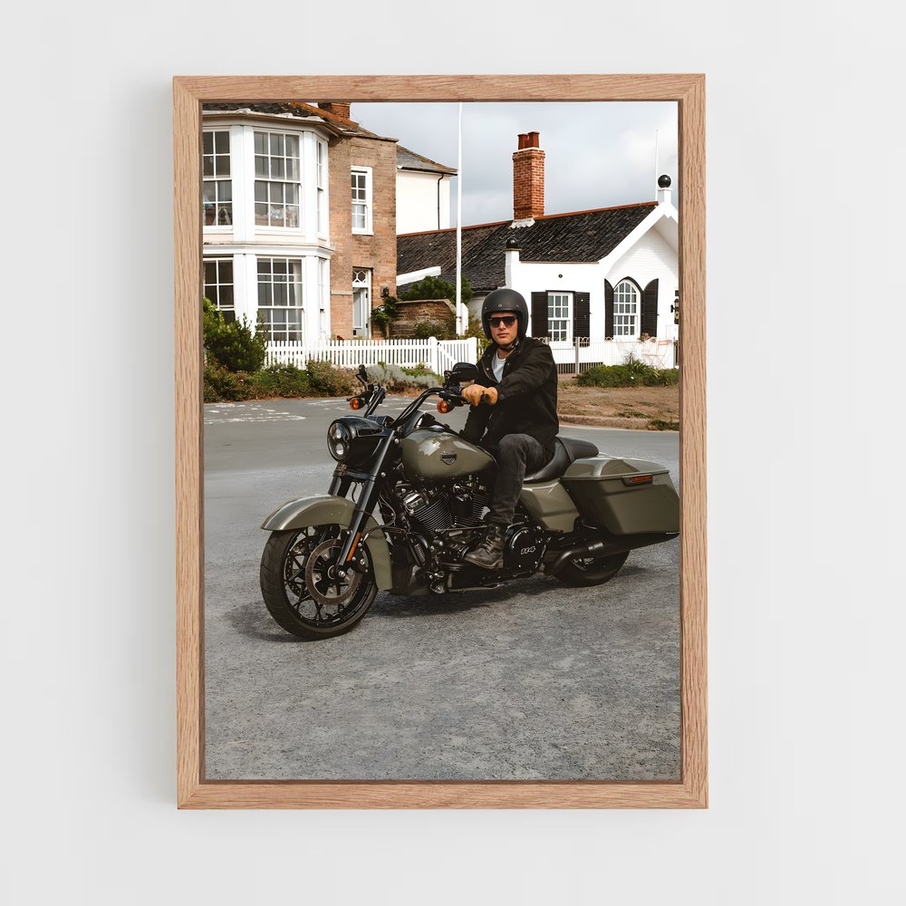 Poster Road king spécial fascinant – affiche Harley-Davidson (vue 4)